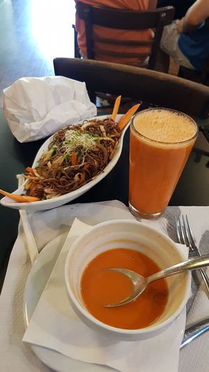 meal at The Mantraa in Barcelona