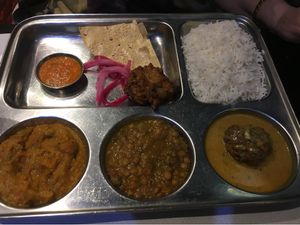 Thali  at The Mantraa in Barcelona