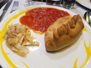 Empanada at The Mantraa in Barcelona