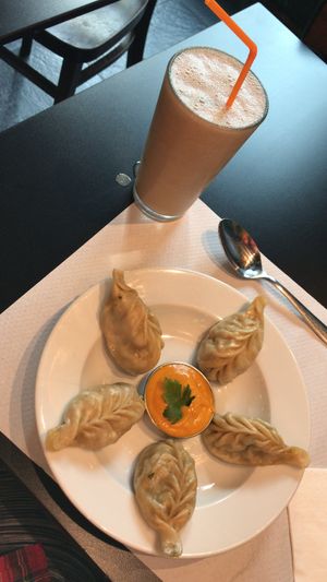 Empanadas / Dumplings at The Mantraa in Barcelona