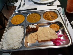 Thali 👏❣😍😋 at The Mantraa in Barcelona