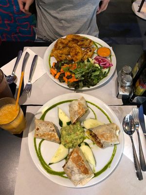 Good food  at The Mantraa in Barcelona