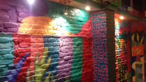 A lot of colors! at The Mantraa in Barcelona