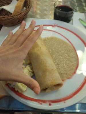 Tamanho do prato at The Mantraa in Barcelona