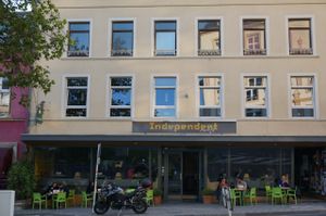 Exterior View at Independent Cafe in Luxembourg City