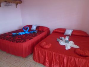 Our lovely comfortable rooms at Casa El Delfin in Trinidad