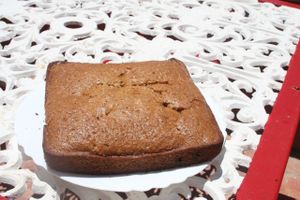 Lemon Cake at Casa El Delfin in Trinidad