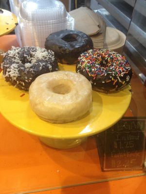 Vegan donuts at O Face Donuts in Las Vegas