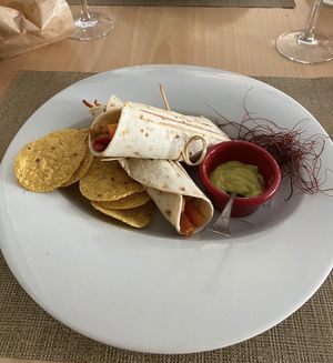 Tacos veganos at Crock and cock in Bilbao