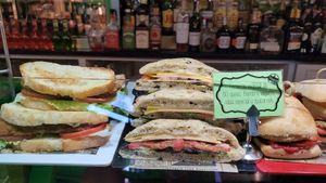 The burger in the right was amazing! at Crock and cock in Bilbao