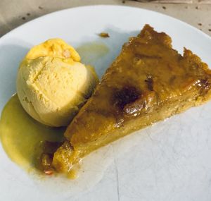 Pastel de zanahoria y calabaza  at Crock and cock in Bilbao