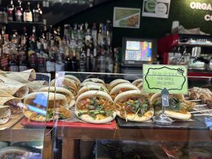 Vegan option  at Crock and cock in Bilbao