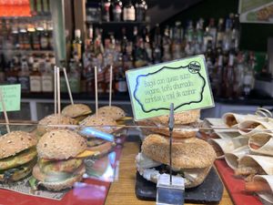 Vegan option  at Crock and cock in Bilbao