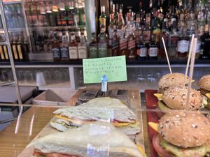 Vegan option  at Crock and cock in Bilbao