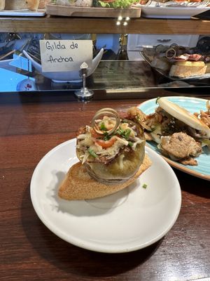 Artichoke  at Crock and cock in Bilbao