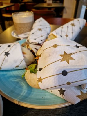 Vegan pintxos. at Crock and cock in Bilbao