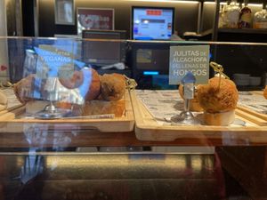 Pintxos  at Crock and cock in Bilbao