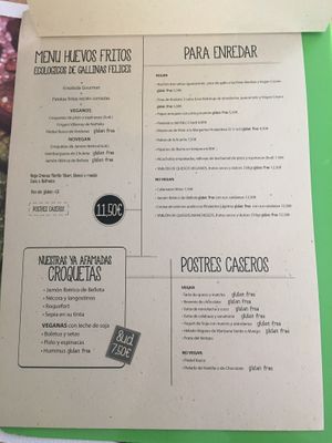 Carta at Crock and cock in Bilbao