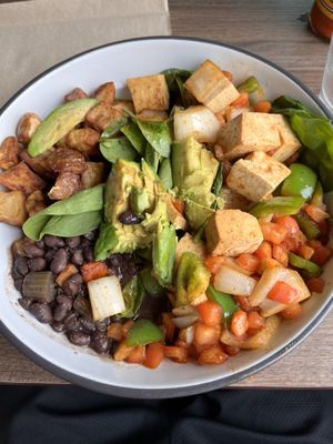 Tofu Scramble  at Ki's in Solana Beach