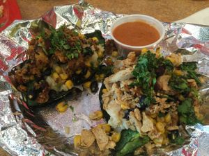 Stuffed pepper at La Blue Casa in Arlington