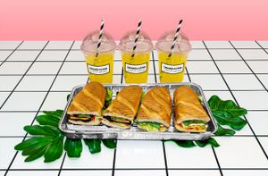 ORANG+UTAN sandwich takeaway at Orang+utan - Sichovykh Striltsiv St in Kyiv