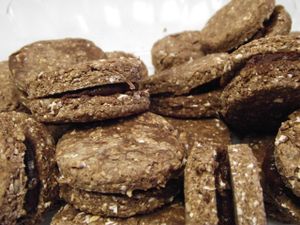 Raw vegan biscuits at Rawlly in Sofia