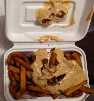 Süßkartoffelpommes at FritzMitte in Jena