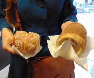 Trdelnik! at MLS Creperie in Cesky Krumlov