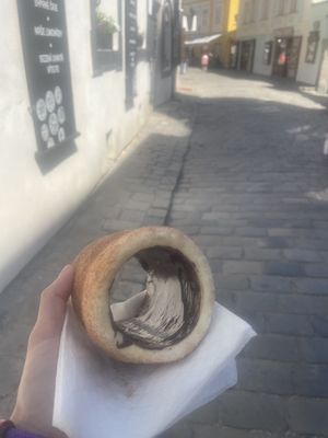   at MLS Creperie in Cesky Krumlov