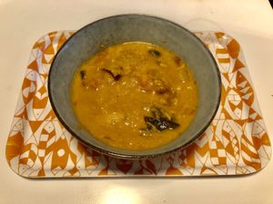 Sweet potato Thai satay bowl  at Kaffe O in Belfast