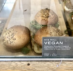 Rye sandwiches   at Kaffe O in Belfast