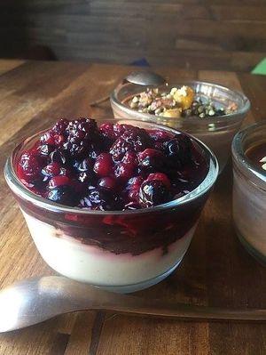 White Chocolate Mousse at Rawtastic in Berlin