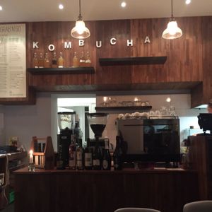 counter at Rawtastic in Berlin