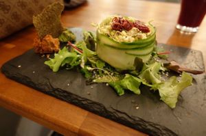 lasagna  at Rawtastic in Berlin