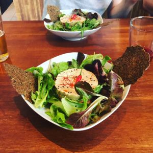 Vegan glutenfree tex mex bowl at Rawtastic in Berlin