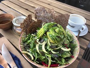 Leckeres Essen!  at Rawtastic in Berlin