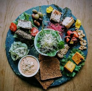 Cheese Platter - Raw Vegan at Rawtastic in Berlin