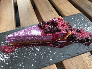 cake at Rawtastic in Berlin