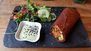 wrap at Rawtastic in Berlin