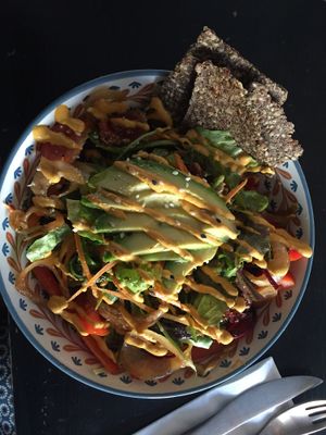 Mexican bowl at Rawtastic in Berlin