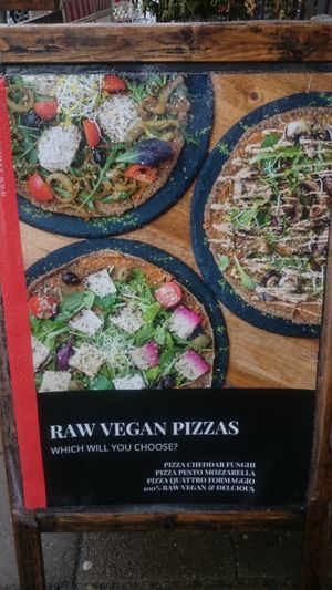 Outside at Rawtastic in Berlin