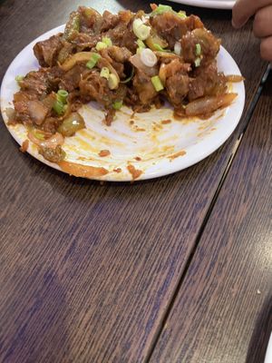 Mushrooms.  at Chai Paani in Leicester