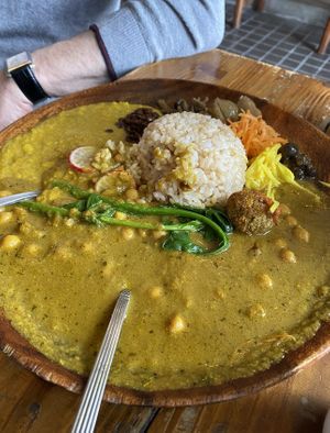 Curry  at Veggie Syokudo Funadeya in Fukuoka