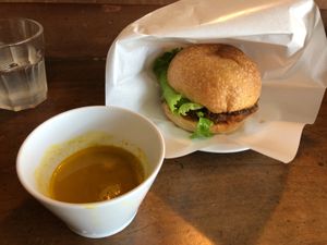 💜 at Veggie Syokudo Funadeya in Fukuoka