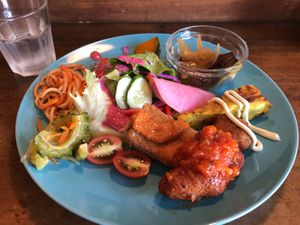 💜 at Veggie Syokudo Funadeya in Fukuoka