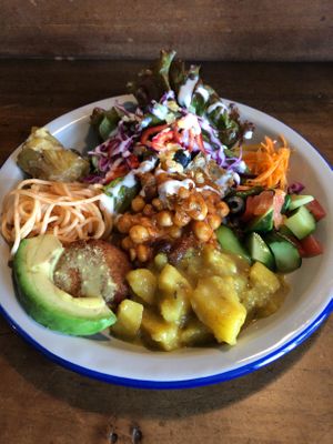 💜 at Veggie Syokudo Funadeya in Fukuoka