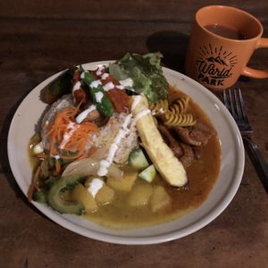 Hmmmm at Veggie Syokudo Funadeya in Fukuoka