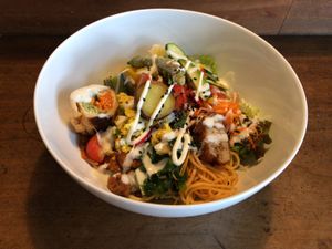 💜 at Veggie Syokudo Funadeya in Fukuoka