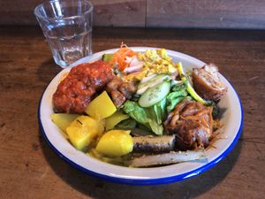 💜 at Veggie Syokudo Funadeya in Fukuoka