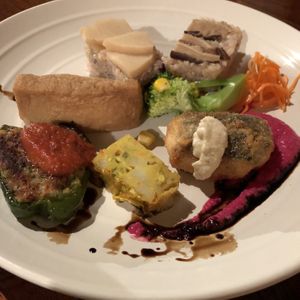 So good!!! All vegan!!! at Veggie Syokudo Funadeya in Fukuoka